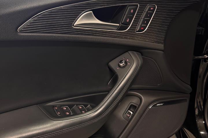 Sort Audi A6 fra 2015