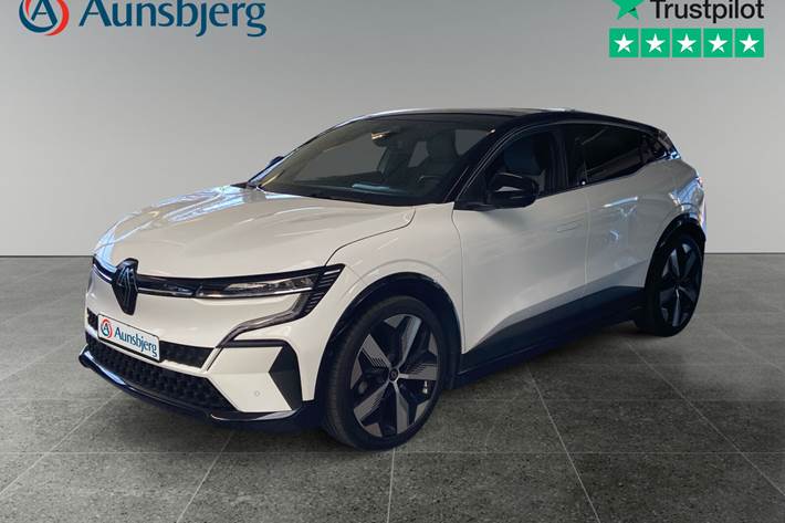 Hvid Renault Megane E-Tech fra 2022