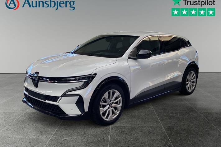Hvid Renault Megane E-Tech fra 2022