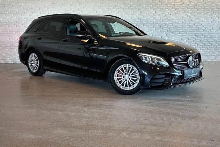 Sort Mercedes C220 d fra 2018