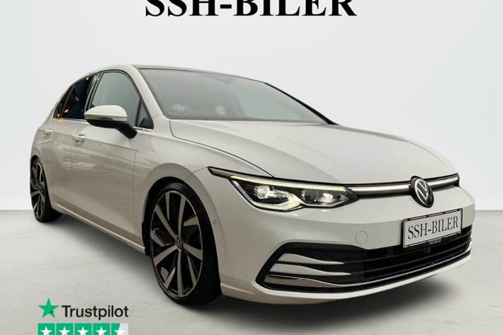 Hvid VW Golf VIII fra 2022