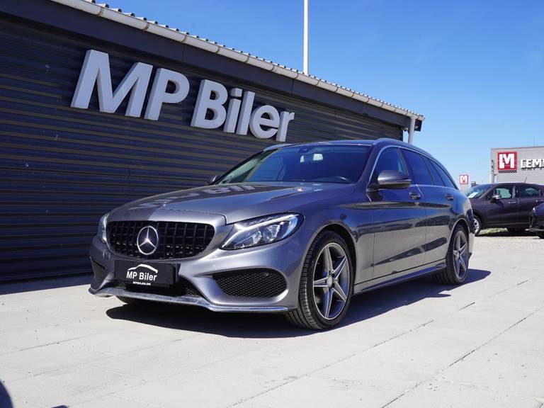 Mercedes C220 d 2,2 AMG Line stc. aut.