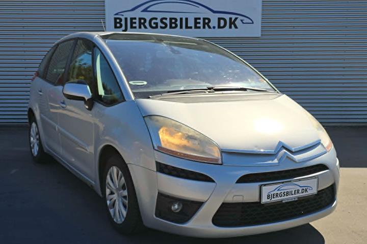 Sølv Citroën C4 Picasso fra 2010 set udefra