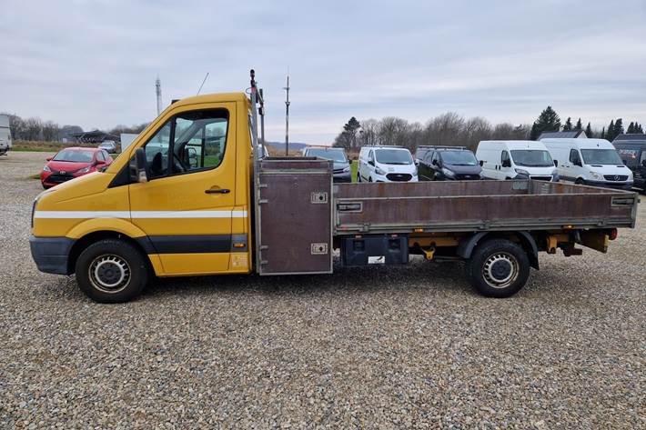 Hvid VW Crafter fra 2016
