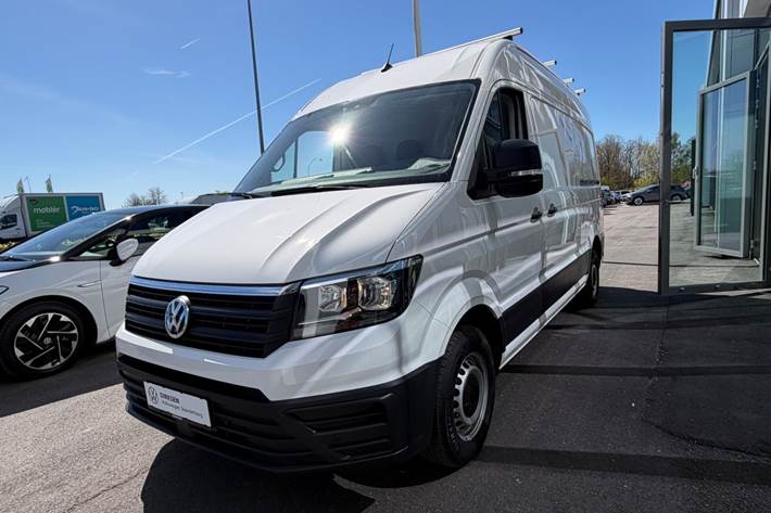 Hvid VW Crafter 35 fra 2023