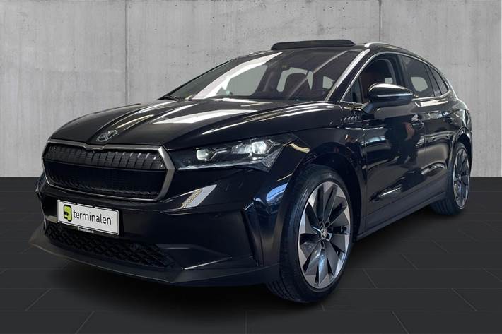 Sort Skoda Enyaq fra 2022