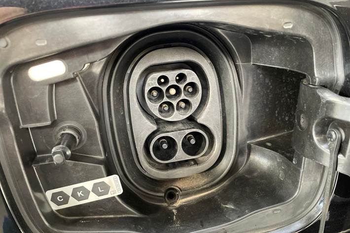 Sort Skoda Enyaq fra 2022