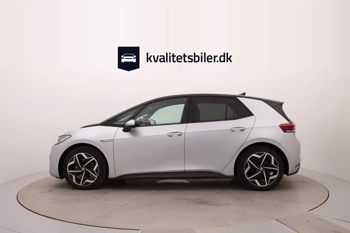 Sølv VW ID.3 fra 2021