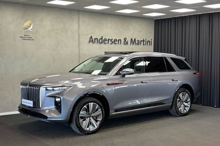 Grå Hongqi E-HS9 fra 2024