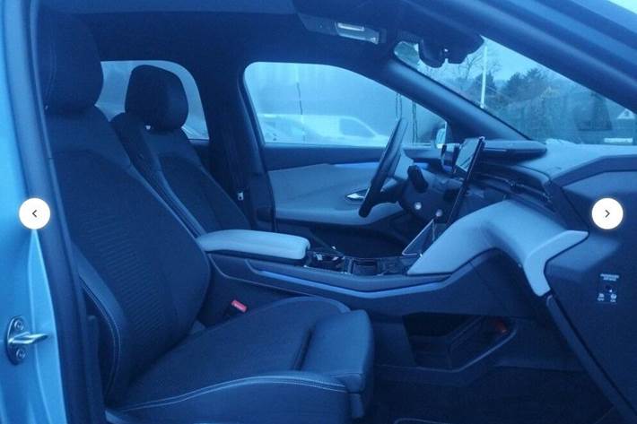 Blå Ford Explorer fra 2024