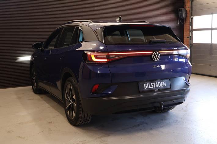 Blå VW ID.4 fra 2023