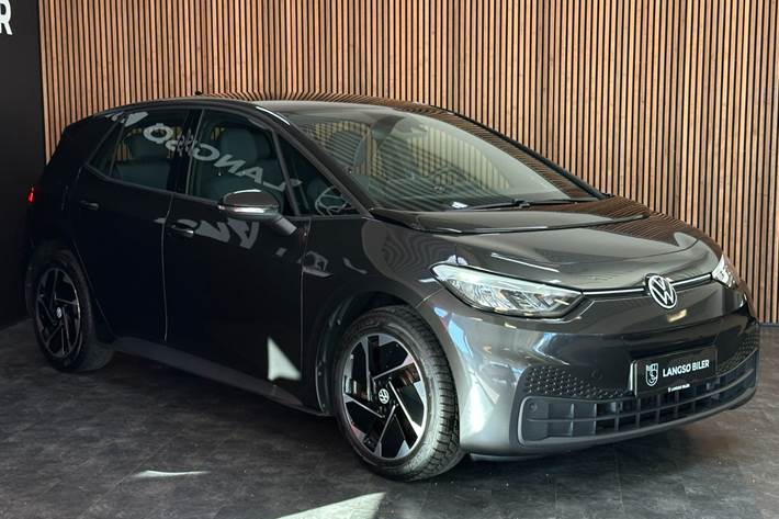 Grå VW ID.3 fra 2022
