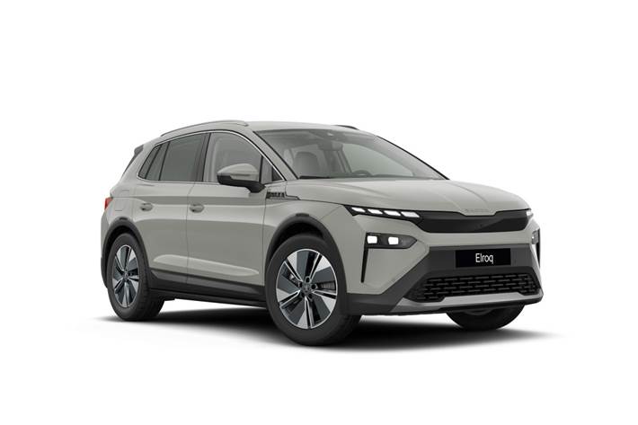 Grå Skoda Elroq fra 2026