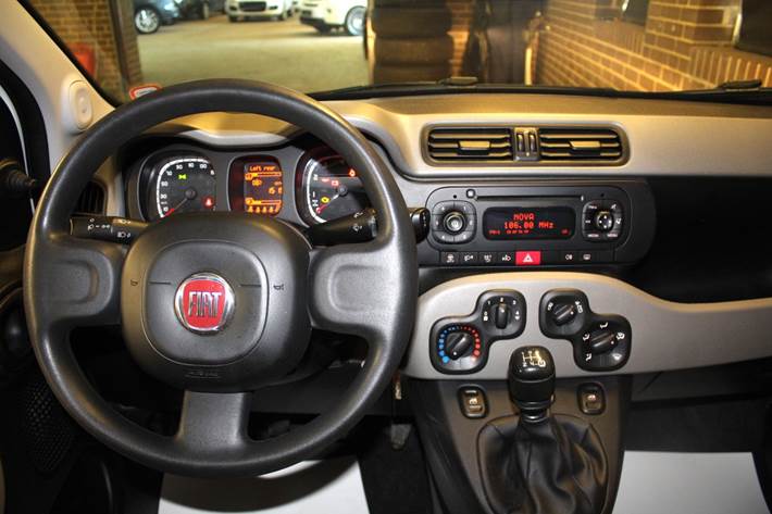 Hvid Fiat Panda fra 2013