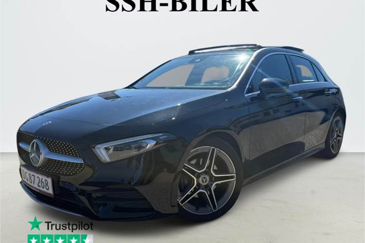 Sort Mercedes A200 fra 2021