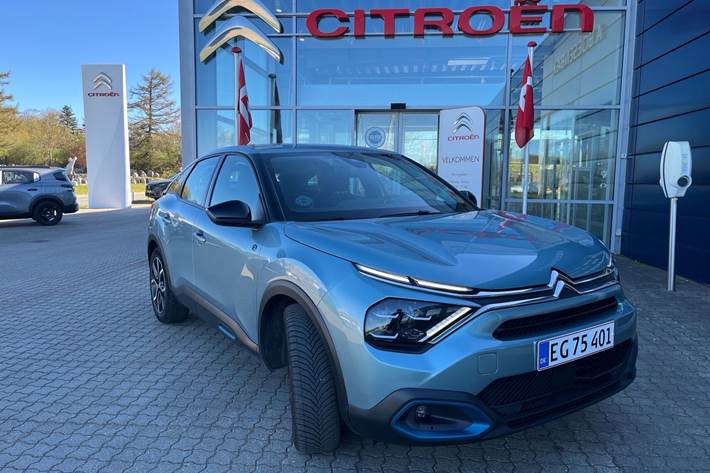 Blå Citroën ë-C4 fra 2021