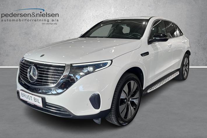 Hvid Mercedes EQC 400 fra 2020