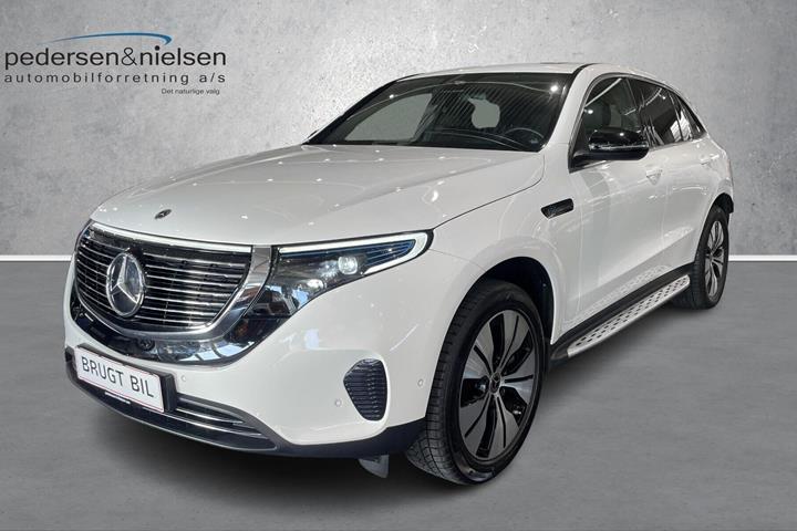 Hvid Mercedes EQC 400 fra 2020