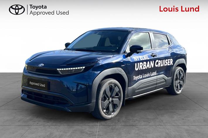 Blå Toyota Urban Cruiser fra 2026