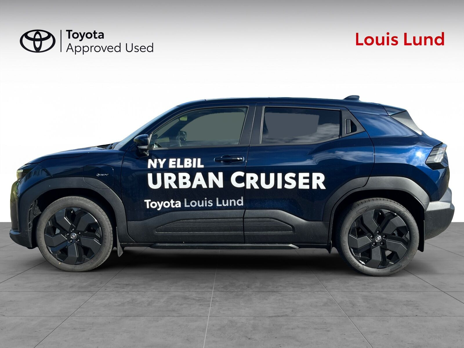 Blå Toyota Urban Cruiser fra 2026