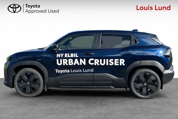 Blå Toyota Urban Cruiser fra 2026
