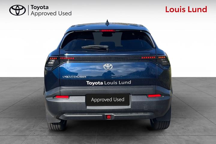 Blå Toyota Urban Cruiser fra 2026