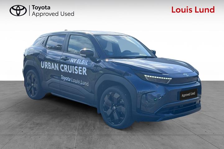 Blå Toyota Urban Cruiser fra 2026
