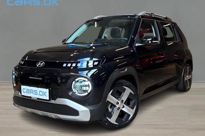 Sort Hyundai Inster fra 2026 set udefra