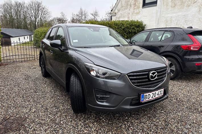 Grøn Mazda CX-5 fra 2015