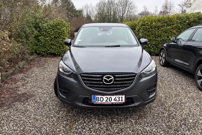 Grøn Mazda CX-5 fra 2015