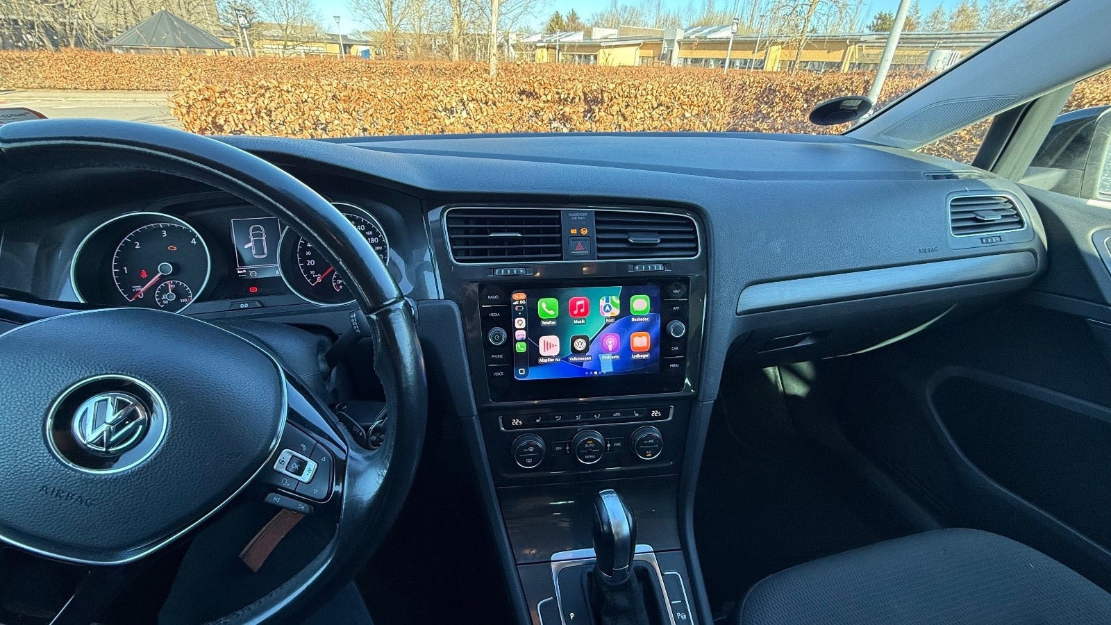 Sort VW Golf VII fra 2017