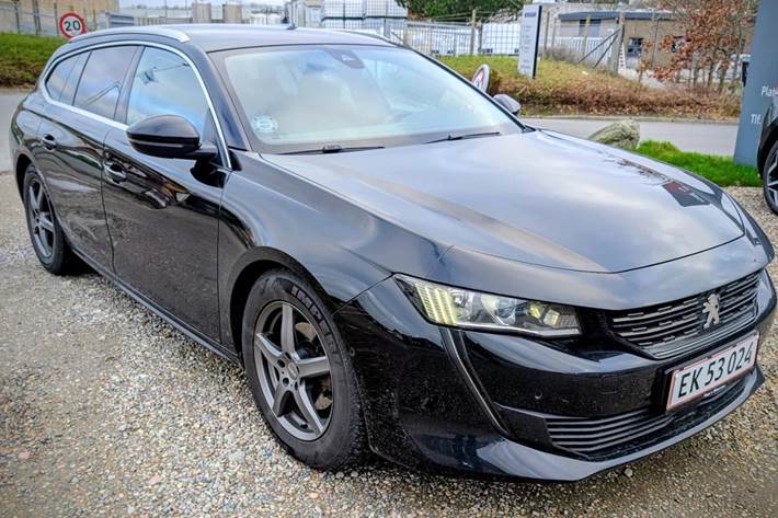 Sort Peugeot 508 fra 2020