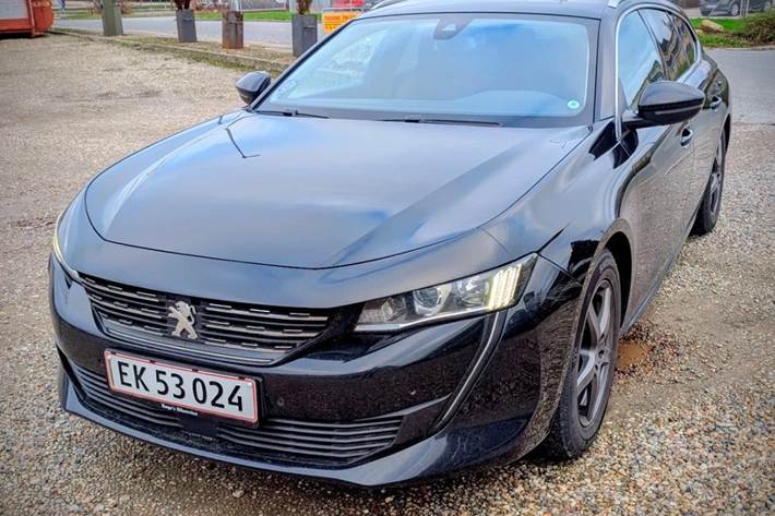 Sort Peugeot 508 fra 2020