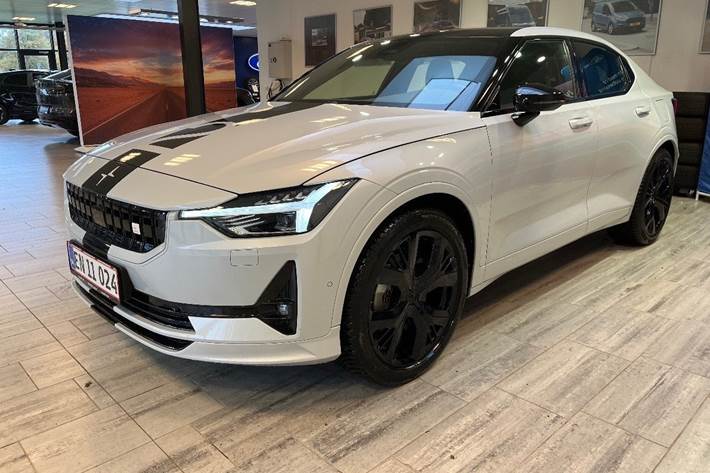 Hvid Polestar 2 fra 2020