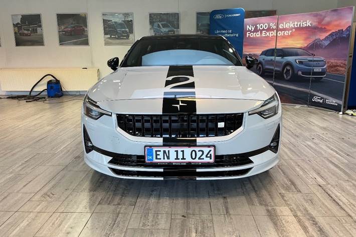 Hvid Polestar 2 fra 2020