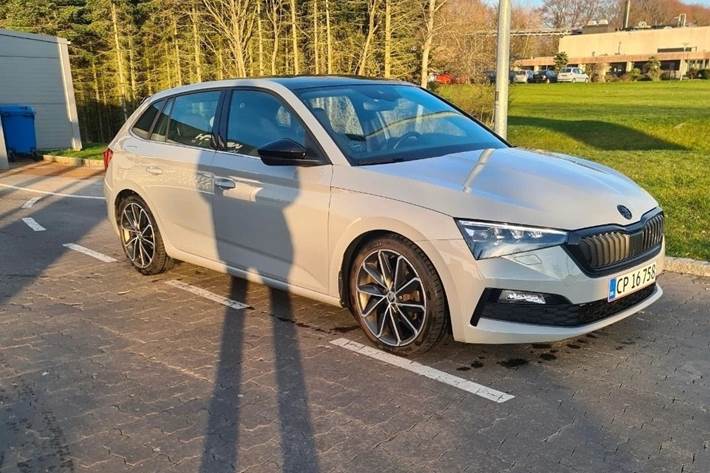 Sølv Skoda Scala fra 2020