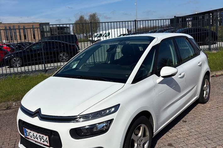 Hvid Citroën C4 Picasso fra 2017