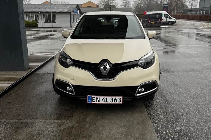 Hvid Renault Captur fra 2013