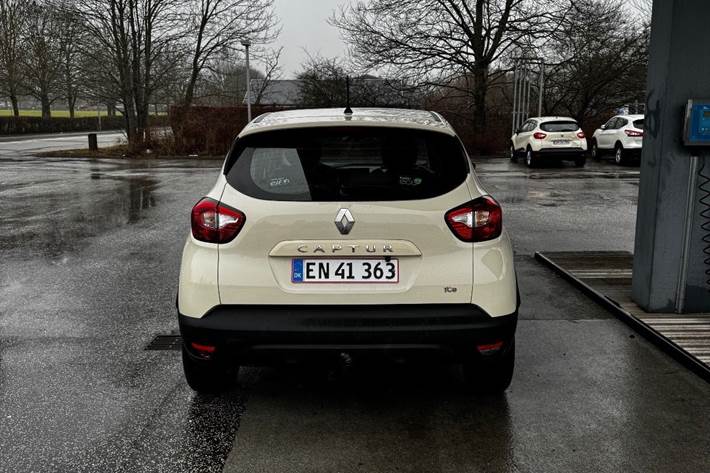 Hvid Renault Captur fra 2013