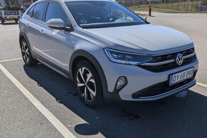 Hvid VW Taigo fra 2022