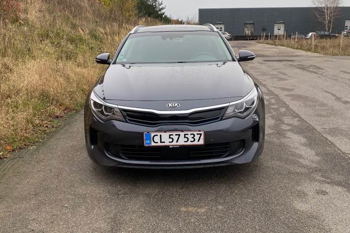 Grå Kia Optima fra 2018