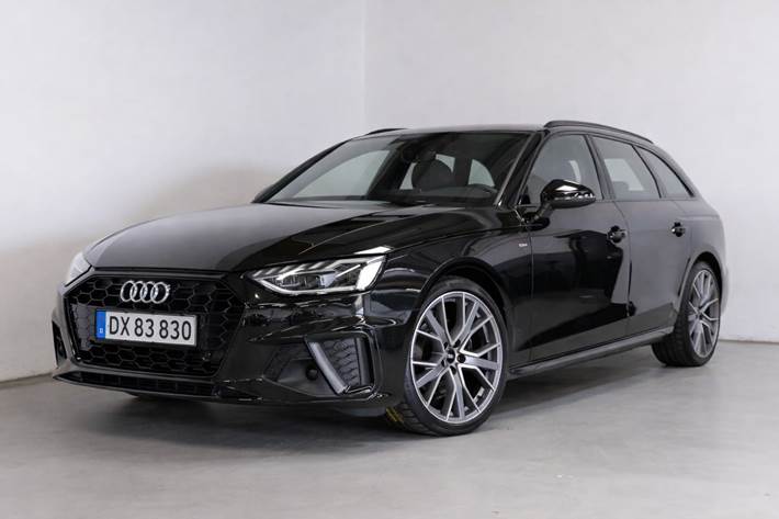 Sort Audi A4 fra 2020