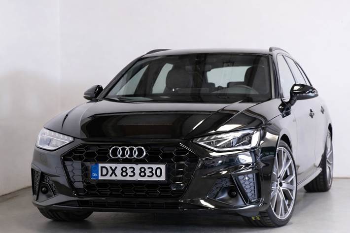 Sort Audi A4 fra 2020