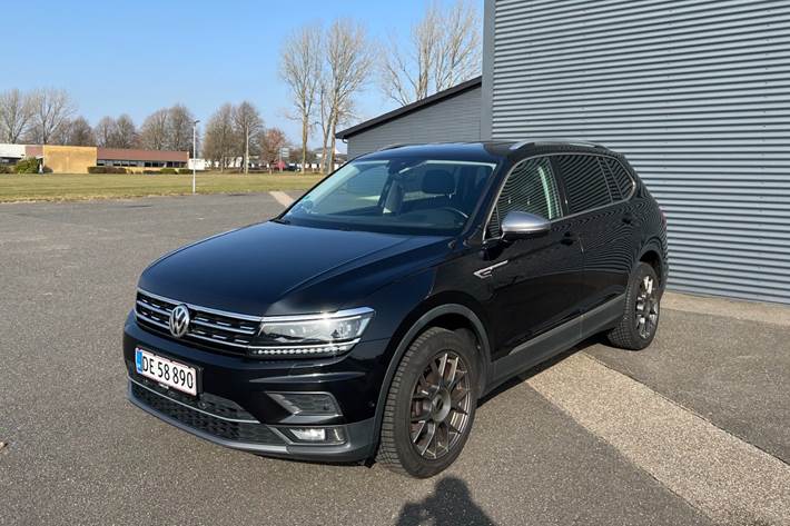 Sort VW Tiguan Allspace fra 2018