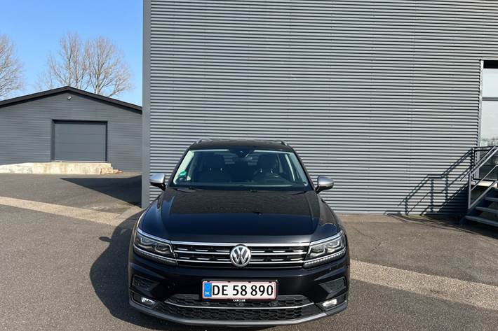 Sort VW Tiguan Allspace fra 2018