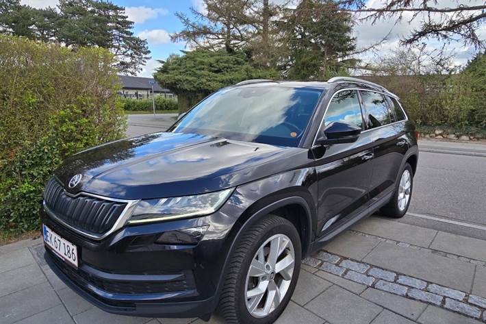 Sort Skoda Kodiaq fra 2020