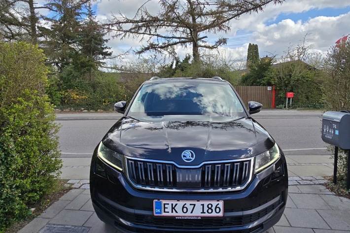 Sort Skoda Kodiaq fra 2020