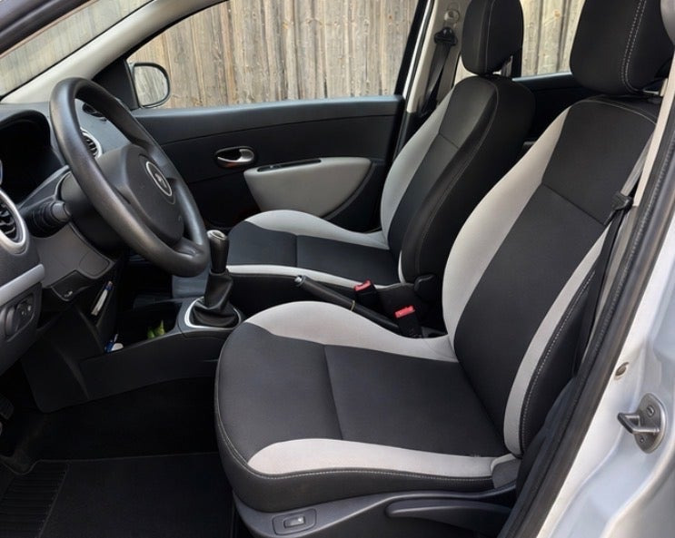 Hvid Renault Clio III fra 2012