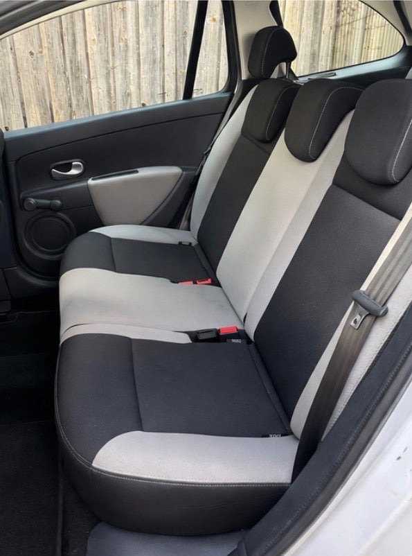 Hvid Renault Clio III fra 2012