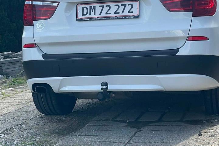 Hvid BMW X3 fra 2014